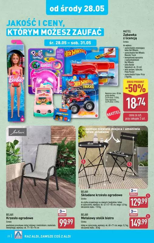 Aldi - gazetka promocyjna Pełny katalog! od poniedziałku 26.05 do soboty 31.05 - strona 28