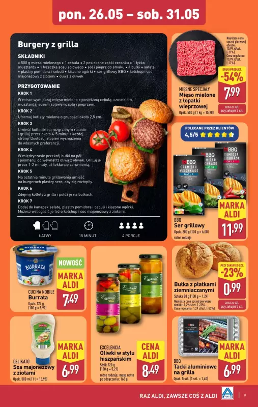 Aldi - gazetka promocyjna Pełny katalog! od poniedziałku 26.05 do soboty 31.05 - strona 9