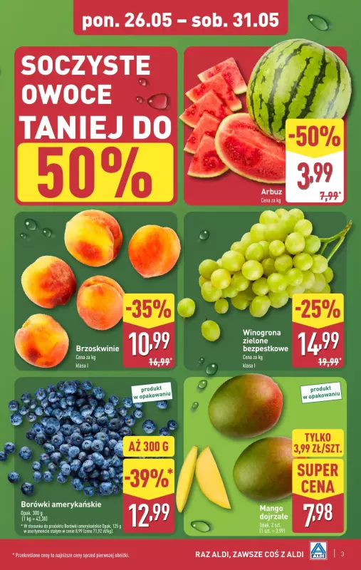 Aldi - gazetka promocyjna Pełny katalog! od poniedziałku 26.05 do soboty 31.05 - strona 3