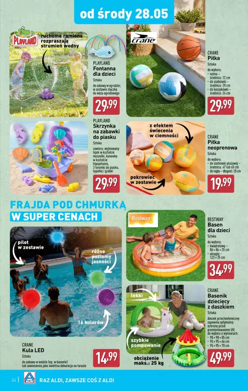 Aldi - gazetka promocyjna Pełny katalog! od poniedziałku 26.05 do soboty 31.05 - strona 24