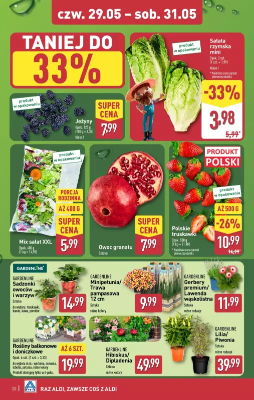 Aldi - gazetka promocyjna Weekend super cen w Aldi! od czwartku 29.05 do soboty 31.05 - strona 4