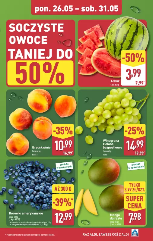Aldi - gazetka promocyjna Farmer Aldik poleca od poniedziałku 26.05 do soboty 31.05 - strona 3