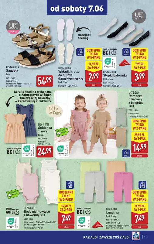 Aldi - gazetka promocyjna Aldi ma to coś! od środy 04.06 do soboty 07.06 - strona 11