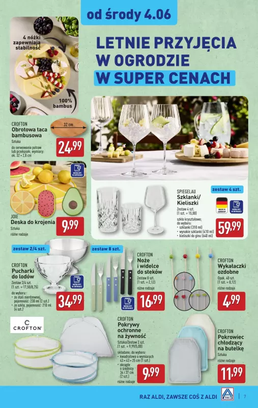 Aldi - gazetka promocyjna Aldi ma to coś! od środy 04.06 do soboty 07.06 - strona 7