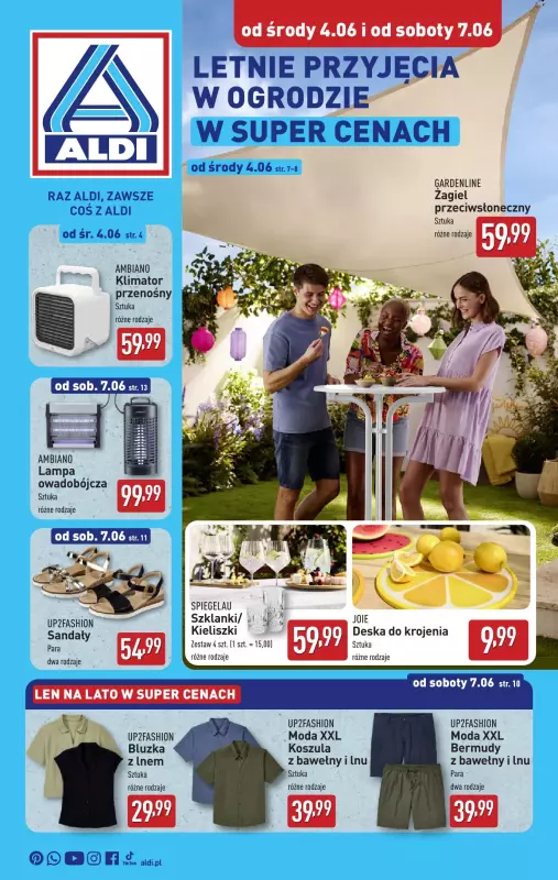 Aldi - gazetka promocyjna Aldi ma to coś! od środy 04.06 do soboty 07.06