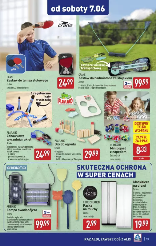 Aldi - gazetka promocyjna Aldi ma to coś! od środy 04.06 do soboty 07.06 - strona 13