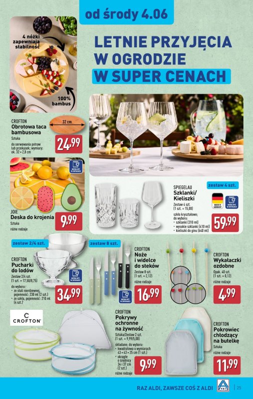 Aldi - gazetka promocyjna Pełny katalog! od poniedziałku 02.06 do soboty 07.06 - strona 25