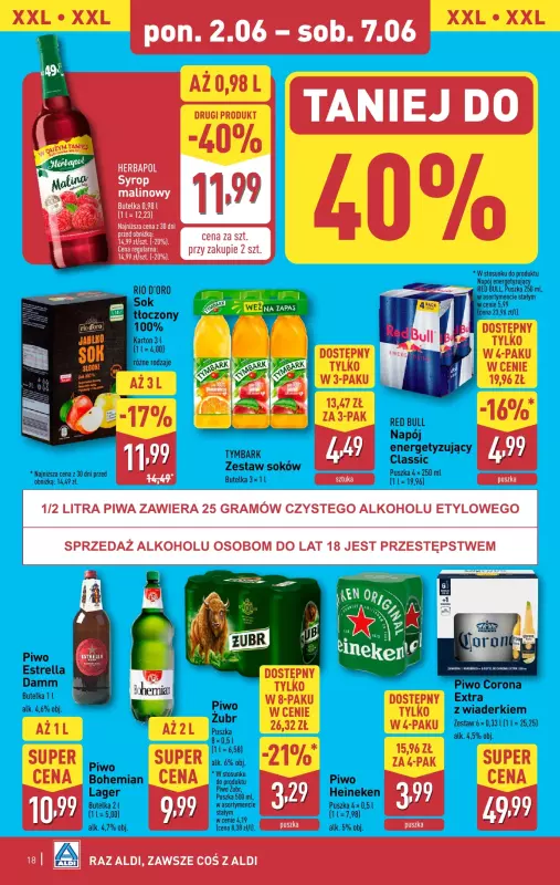 Aldi - gazetka promocyjna Pełny katalog! od poniedziałku 02.06 do soboty 07.06 - strona 18