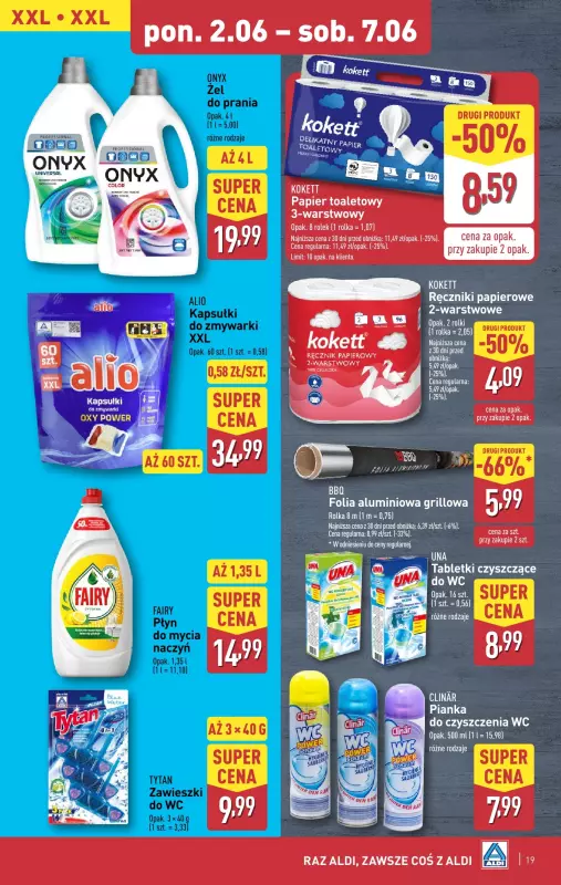 Aldi - gazetka promocyjna Pełny katalog! od poniedziałku 02.06 do soboty 07.06 - strona 19