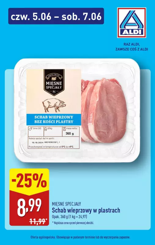 Aldi - gazetka promocyjna Weekend super cen w Aldi! od czwartku 05.06 do soboty 07.06 - strona 4