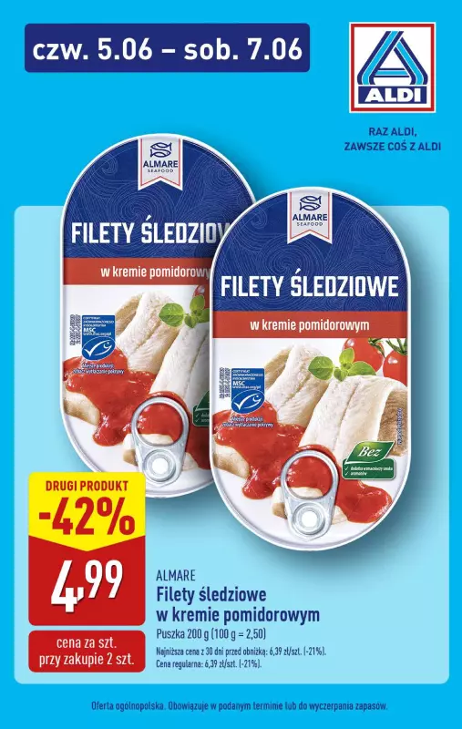 Aldi - gazetka promocyjna Weekend super cen w Aldi! od czwartku 05.06 do soboty 07.06 - strona 7