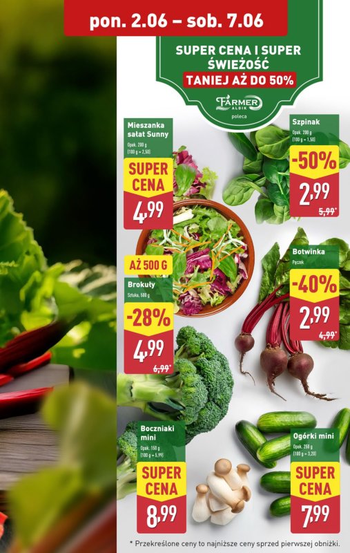 Aldi - gazetka promocyjna Farmer Aldik poleca! od poniedziałku 02.06 do soboty 07.06 - strona 5