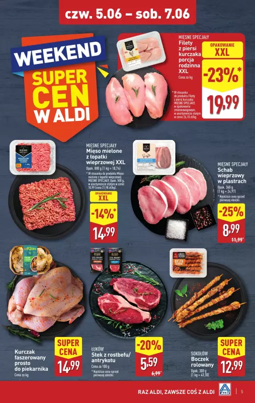 Aldi - gazetka promocyjna Weekend super cen w Aldi! od czwartku 05.06 do soboty 07.06 - strona 5