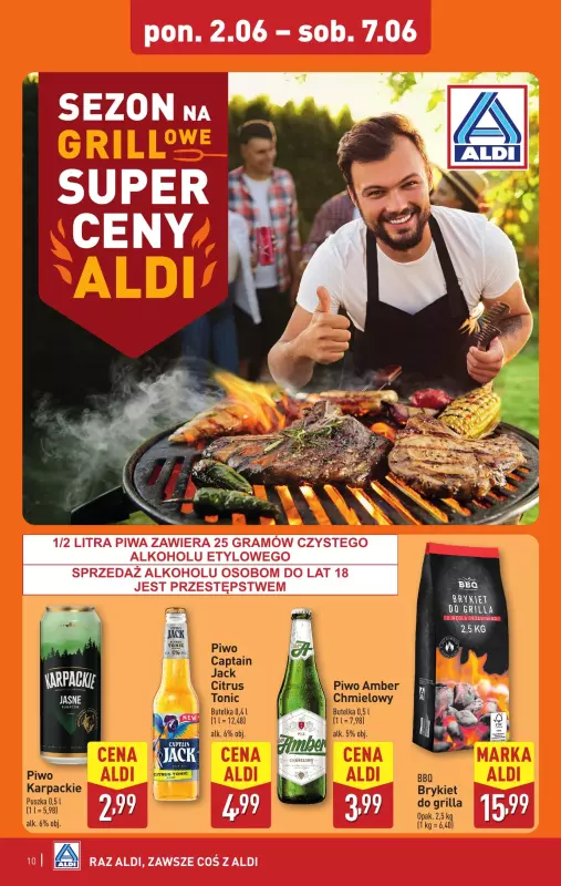 Aldi - gazetka promocyjna Weekend super cen w Aldi! od czwartku 05.06 do soboty 07.06 - strona 10