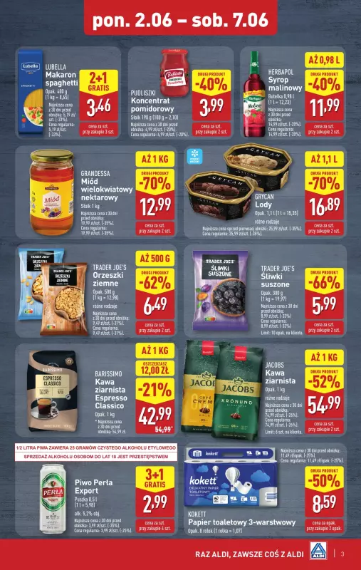 Aldi - gazetka promocyjna Weekend super cen w Aldi! od czwartku 05.06 do soboty 07.06 - strona 3