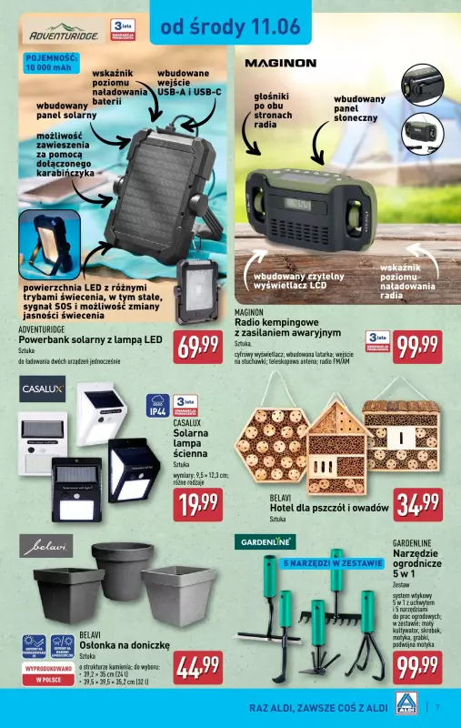Aldi - gazetka promocyjna Aldi ma to coś! od środy 11.06 do soboty 14.06 - strona 7