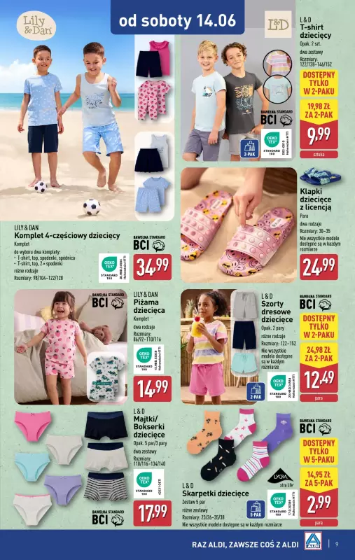 Aldi - gazetka promocyjna Aldi ma to coś! od środy 11.06 do soboty 14.06 - strona 9