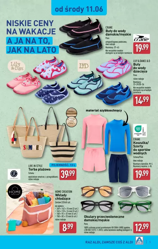 Aldi - gazetka promocyjna Aldi ma to coś! od środy 11.06 do soboty 14.06 - strona 5