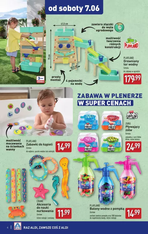 Aldi - gazetka promocyjna Sobota pełna nowości w super cenach! od piątku 06.06 do soboty 07.06 - strona 4
