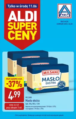 Aldi - gazetka promocyjna Super ceny w Aldi! od środy 11.06 do środy 11.06