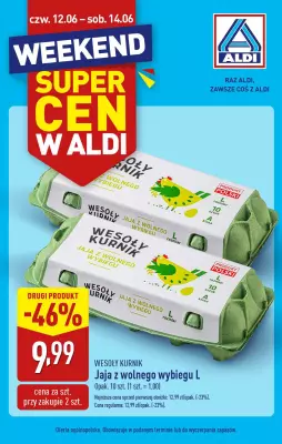 Aldi - gazetka promocyjna Weekend super cen w Aldi! od czwartku 12.06 do soboty 14.06
