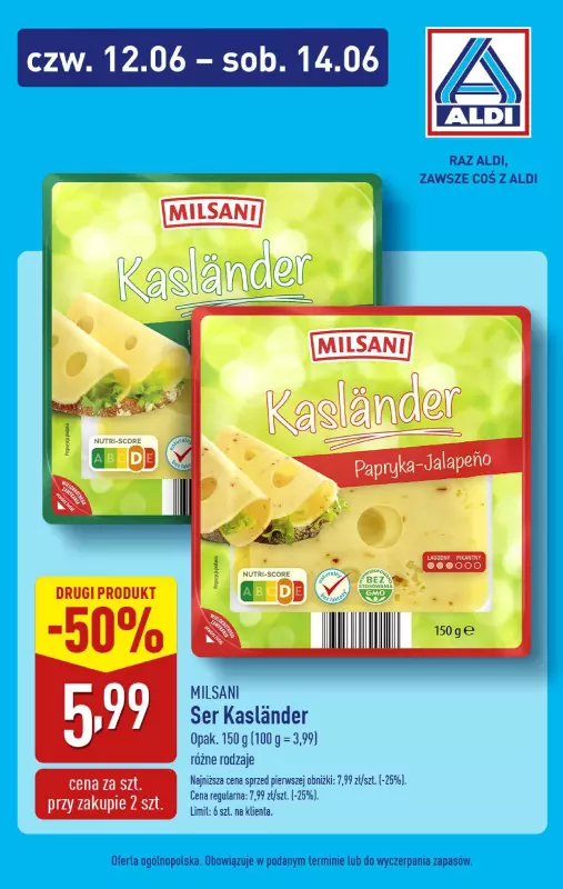 Aldi - gazetka promocyjna Weekend super cen w Aldi! od czwartku 12.06 do soboty 14.06 - strona 7