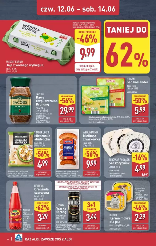 Aldi - gazetka promocyjna Weekend super cen w Aldi! od czwartku 12.06 do soboty 14.06 - strona 6