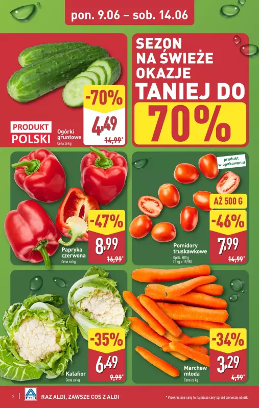 Aldi - gazetka promocyjna Pełny katalog! od poniedziałku 09.06 do soboty 14.06 - strona 2