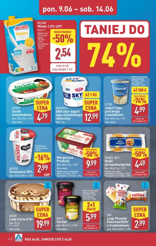 Aldi - gazetka promocyjna Pełny katalog! od poniedziałku 09.06 do soboty 14.06 - strona 10