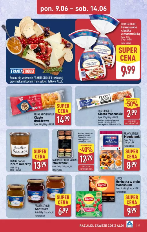 Aldi - gazetka promocyjna Pełny katalog! od poniedziałku 09.06 do soboty 14.06 - strona 17