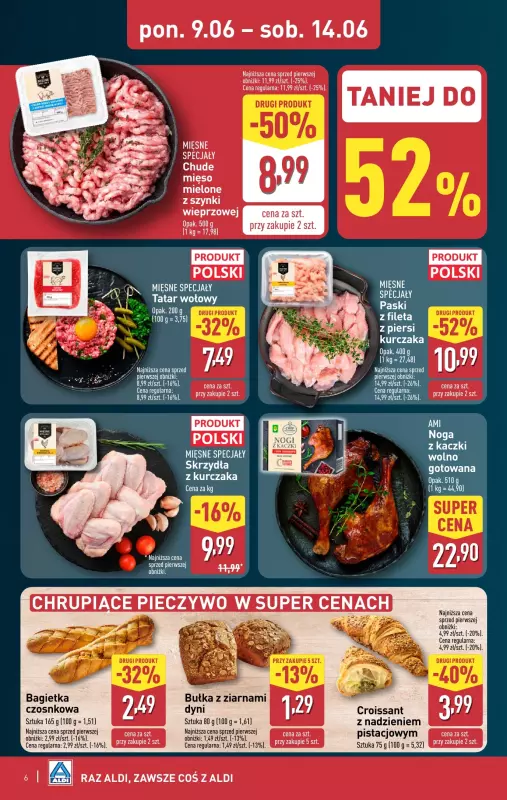 Aldi - gazetka promocyjna Pełny katalog! od poniedziałku 09.06 do soboty 14.06 - strona 6