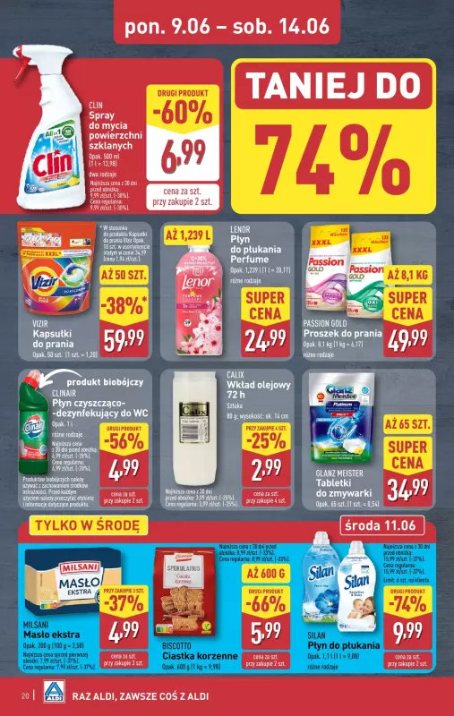 Aldi - gazetka promocyjna Pełny katalog! od poniedziałku 09.06 do soboty 14.06 - strona 20
