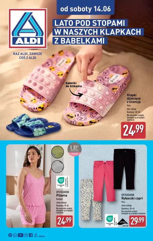 Aldi - gazetka promocyjna Lato z Aldi od soboty 14.06 do soboty 14.06