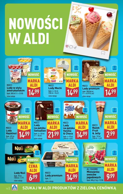 Aldi - gazetka promocyjna Pełny katalog! od poniedziałku 09.06 do soboty 14.06 - strona 14