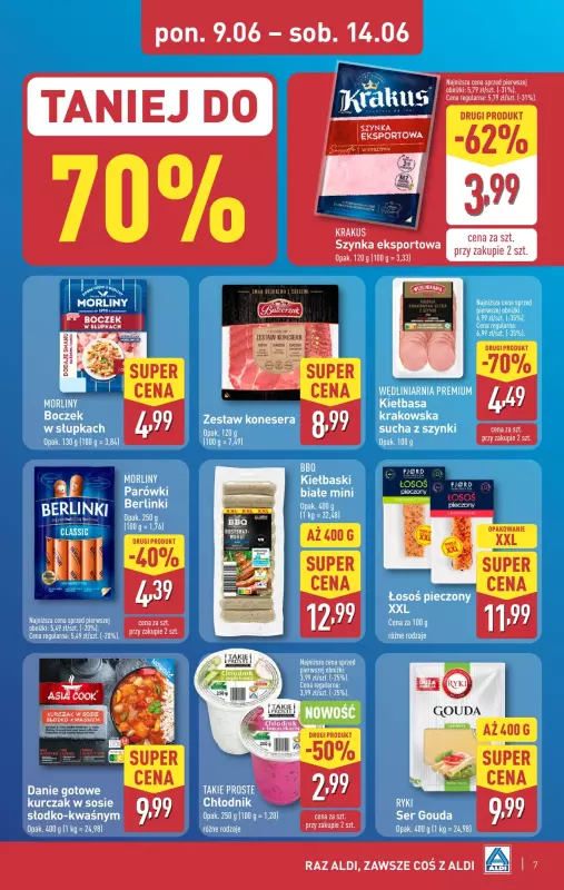Aldi - gazetka promocyjna Pełny katalog! od poniedziałku 09.06 do soboty 14.06 - strona 7