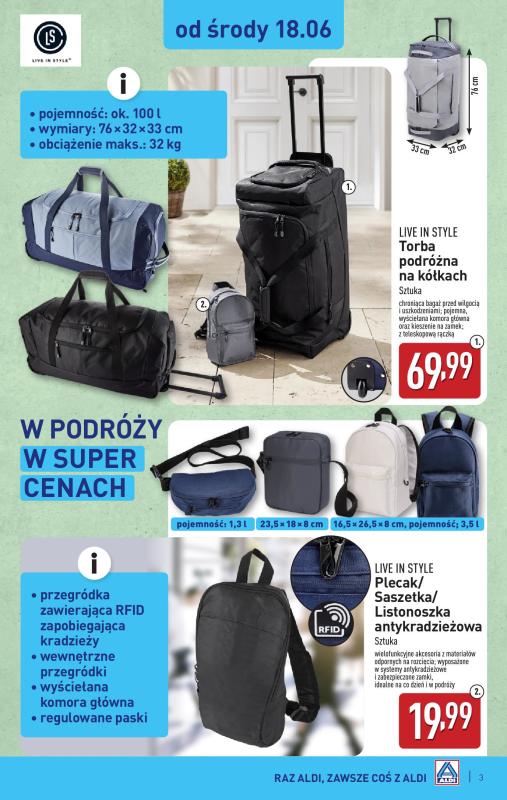Aldi - gazetka promocyjna Aldi ma to coś! od środy 18.06 do soboty 21.06 - strona 3