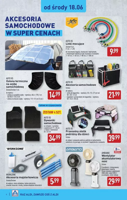 Aldi - gazetka promocyjna Aldi ma to coś! od środy 18.06 do soboty 21.06 - strona 4