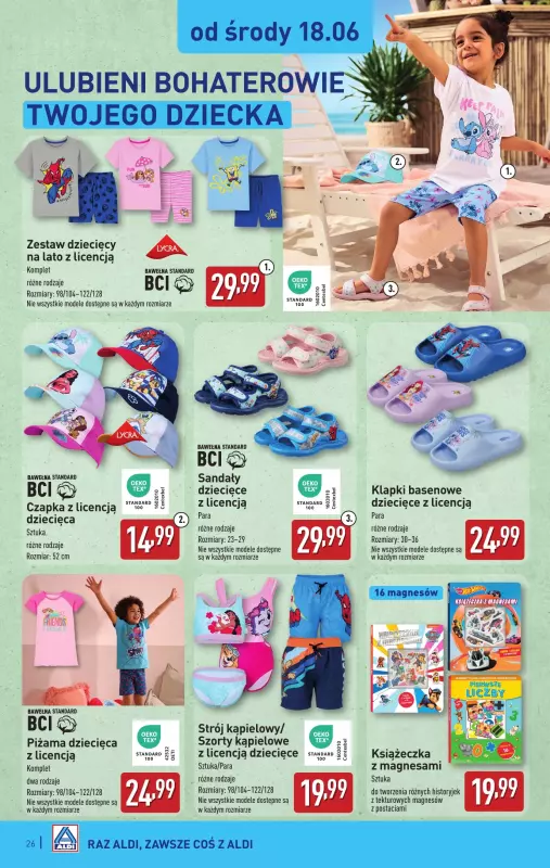 Aldi - gazetka promocyjna Pełny katalog! od poniedziałku 16.06 do soboty 21.06 - strona 26