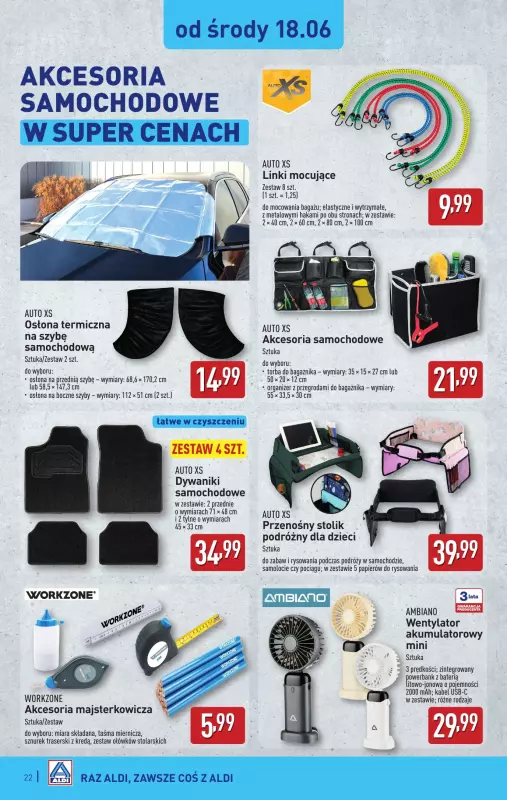 Aldi - gazetka promocyjna Pełny katalog! od poniedziałku 16.06 do soboty 21.06 - strona 22