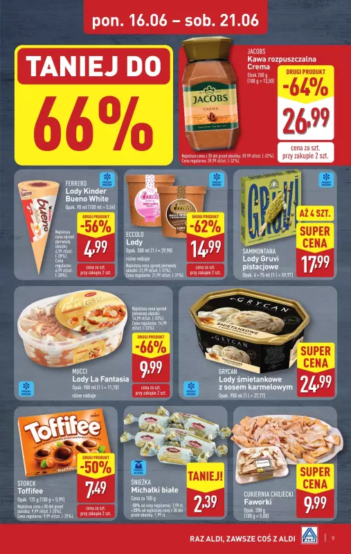 Aldi - gazetka promocyjna Pełny katalog! od poniedziałku 16.06 do soboty 21.06 - strona 9