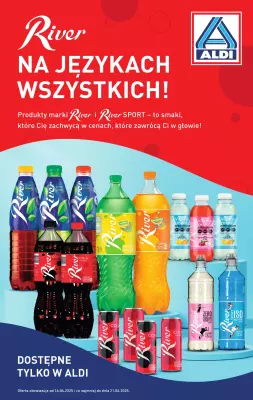 Aldi - gazetka promocyjna Produkty River w Aldi od poniedziałku 16.06 do soboty 21.06