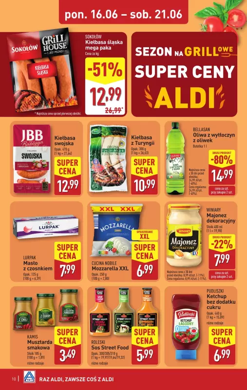 Aldi - gazetka promocyjna Weekend super cen w Aldi! od środy 18.06 do soboty 21.06 - strona 10