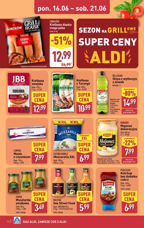 Aldi - gazetka promocyjna Pełny katalog! od poniedziałku 16.06 do soboty 21.06 - strona 12