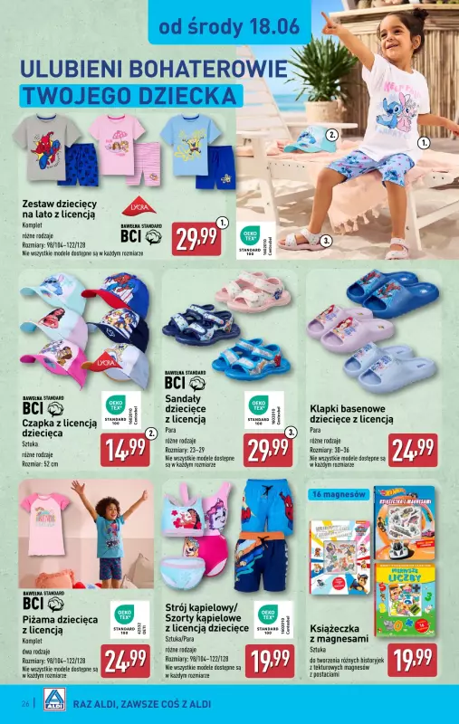 Aldi - gazetka promocyjna Pełny katalog! od poniedziałku 16.06 do soboty 21.06 - strona 26
