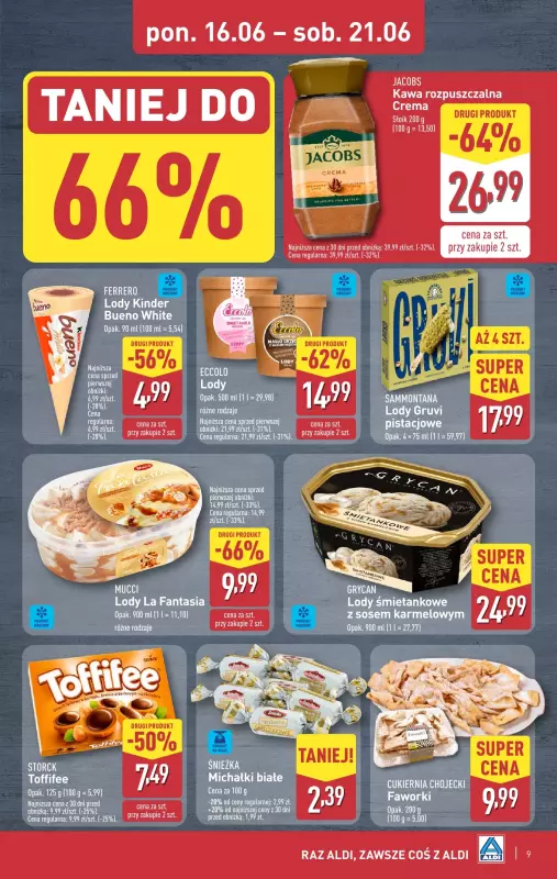 Aldi - gazetka promocyjna Pełny katalog! od poniedziałku 16.06 do soboty 21.06 - strona 9