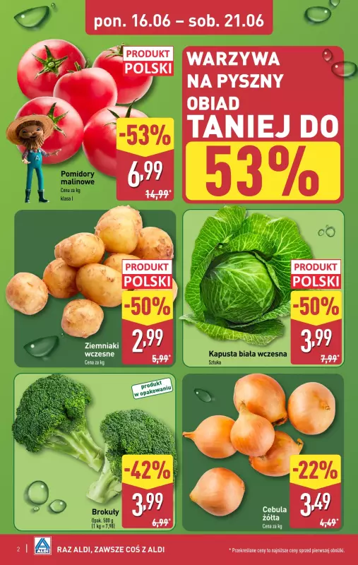 Aldi - gazetka promocyjna Pełny katalog! od poniedziałku 16.06 do soboty 21.06 - strona 2