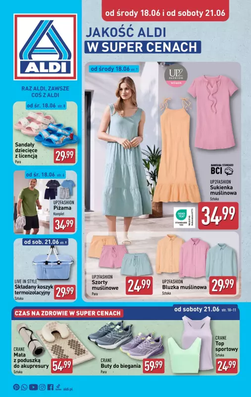 Aldi - gazetka promocyjna Aldi ma to coś! od środy 18.06 do soboty 21.06