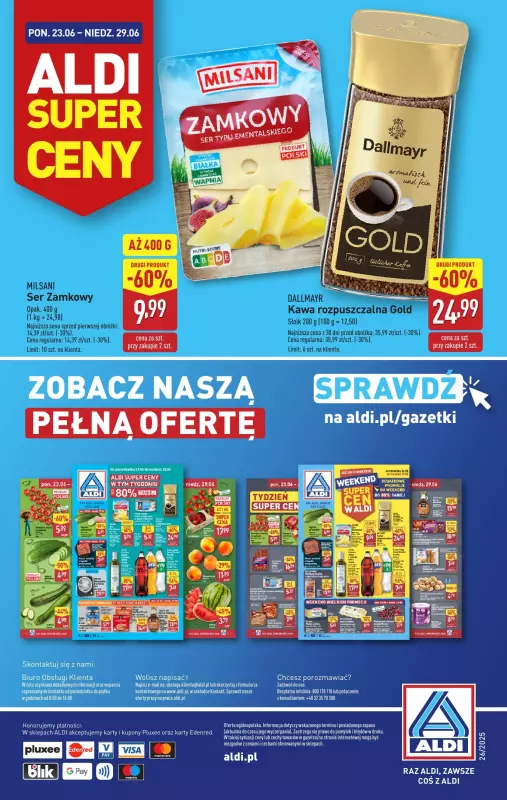 Aldi - gazetka promocyjna Aldi ma to coś! od środy 25.06 do soboty 28.06 - strona 14