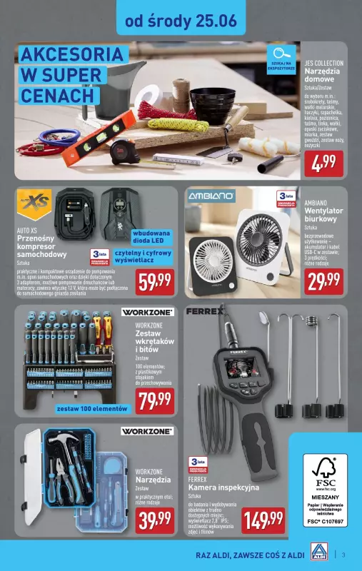 Aldi - gazetka promocyjna Aldi ma to coś!   - strona 3