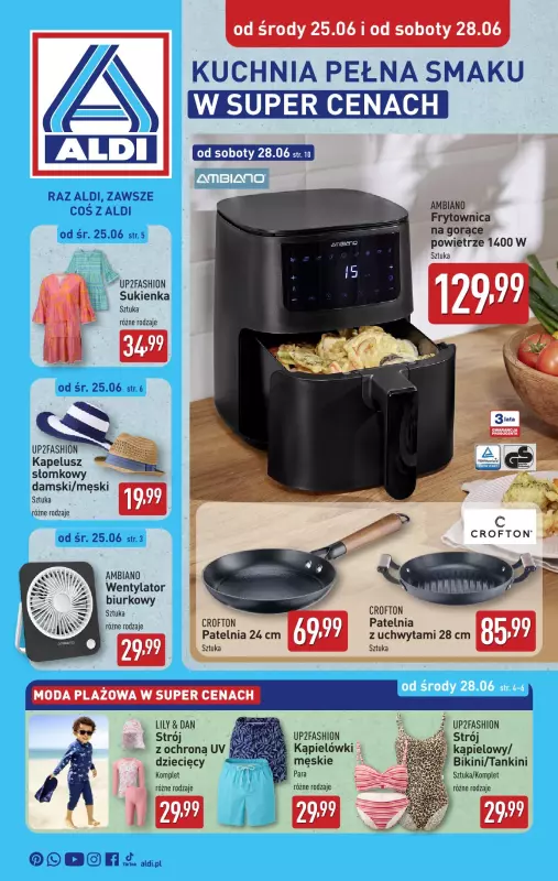 Aldi - gazetka promocyjna Aldi ma to coś! od środy 25.06 do soboty 28.06